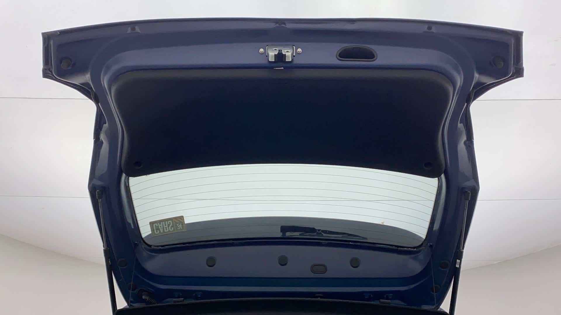 Boot lid interior view of a Hyundai Creta 2018-2023