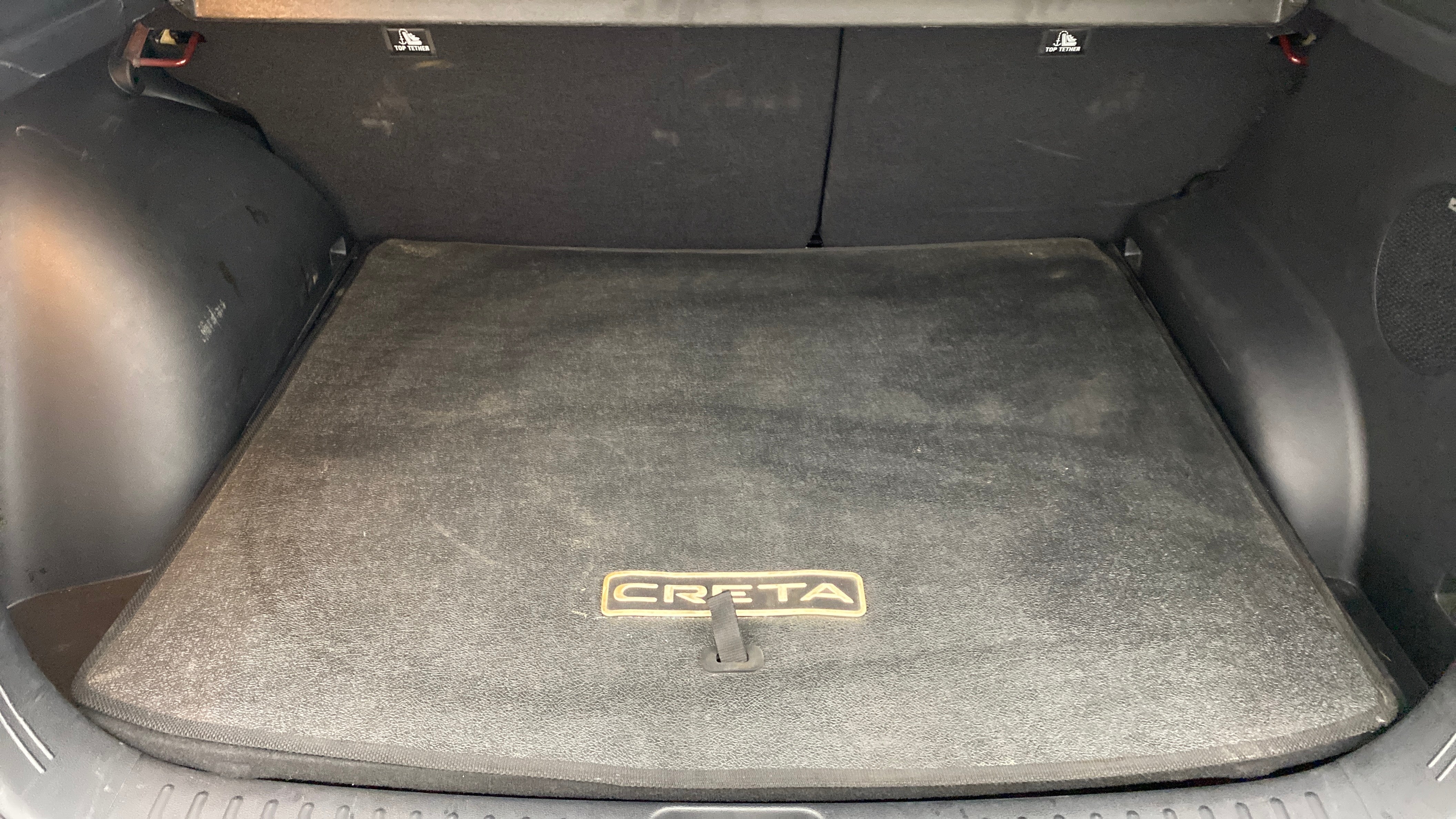 Boot space of a Hyundai Creta 2018-2023