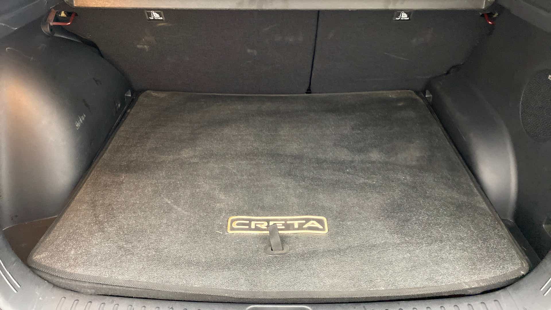Boot space of a Hyundai Creta 2018-2023