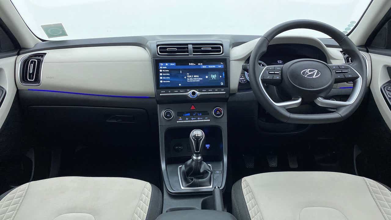 Interior dashboard of a Hyundai Creta 2018-2023