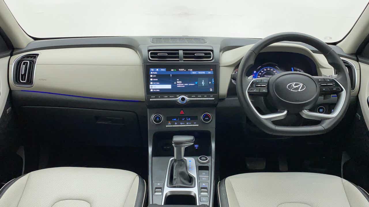 Dashboard view of a Hyundai Creta 2018-2023