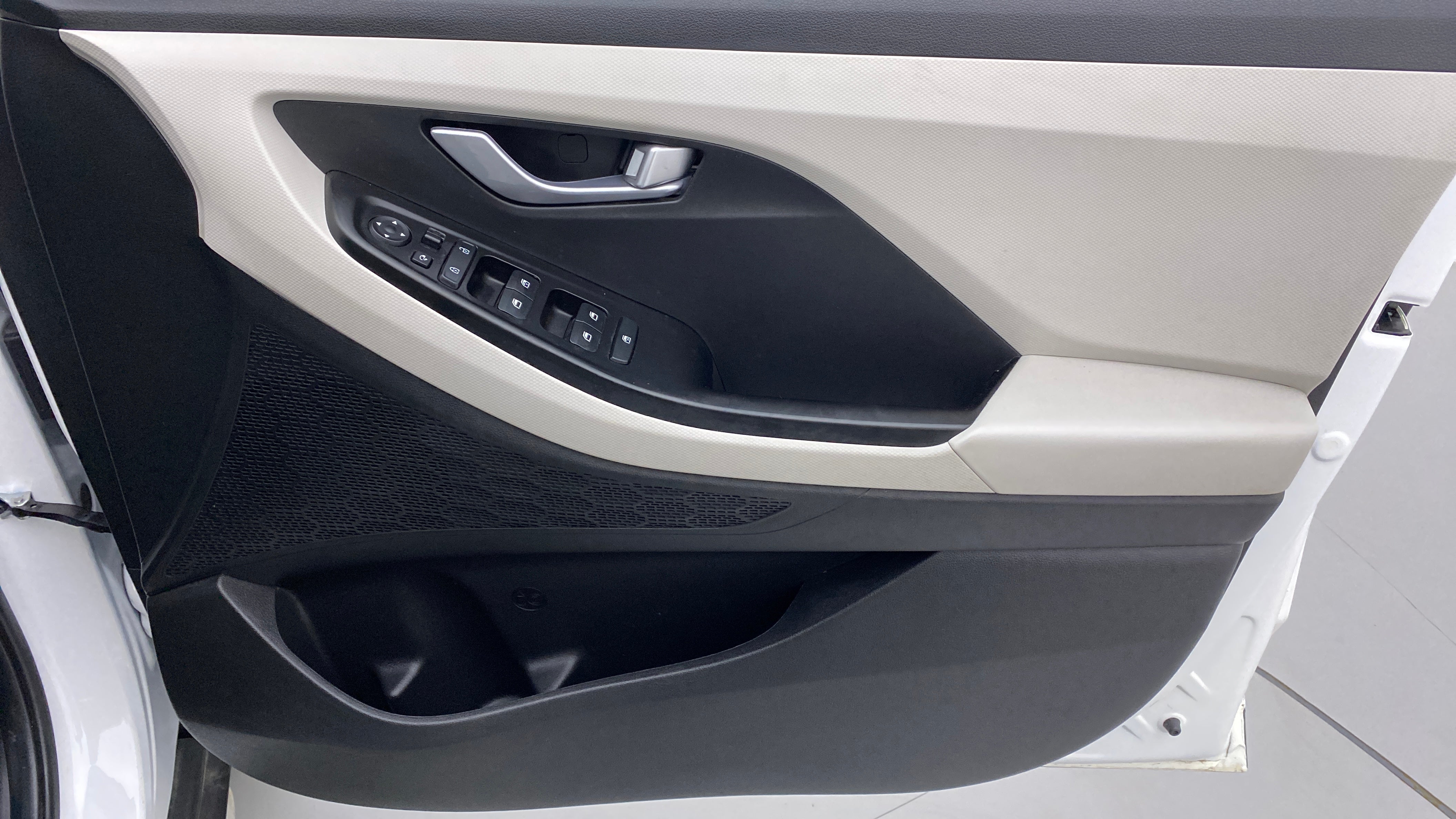 Interior driver side door panel of a Hyundai Creta 2018-2023