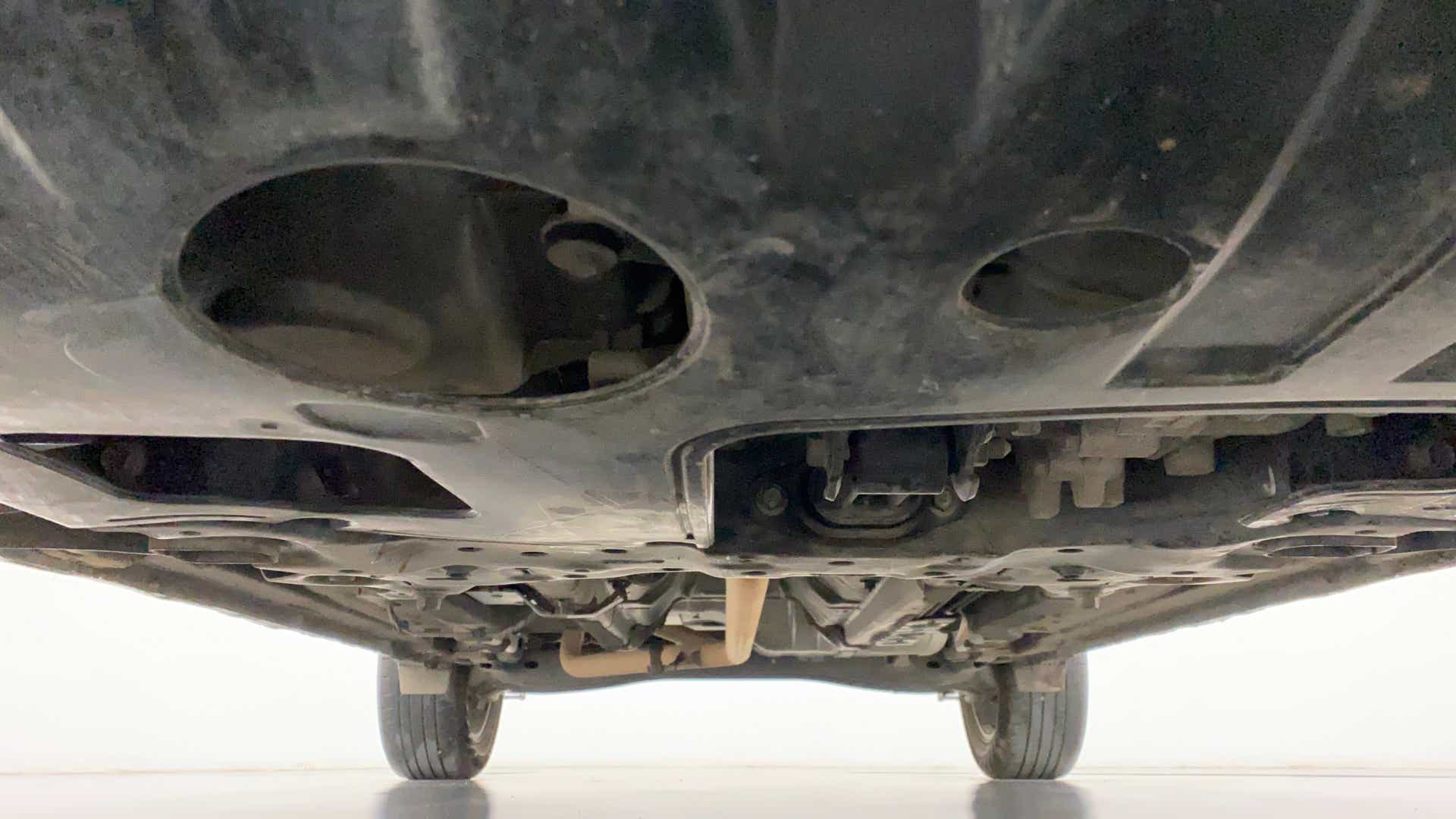Undercarriage view of a Hyundai Creta 2018-2023