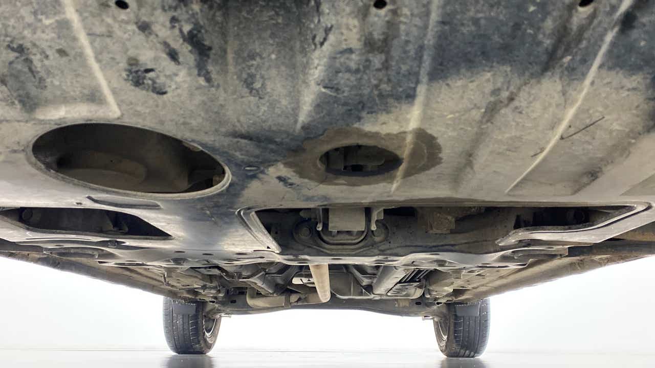 Undercarriage view of a Hyundai Creta 2018-2023