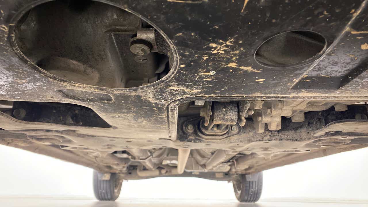 Undercarriage view of a Hyundai Creta 2018-2023