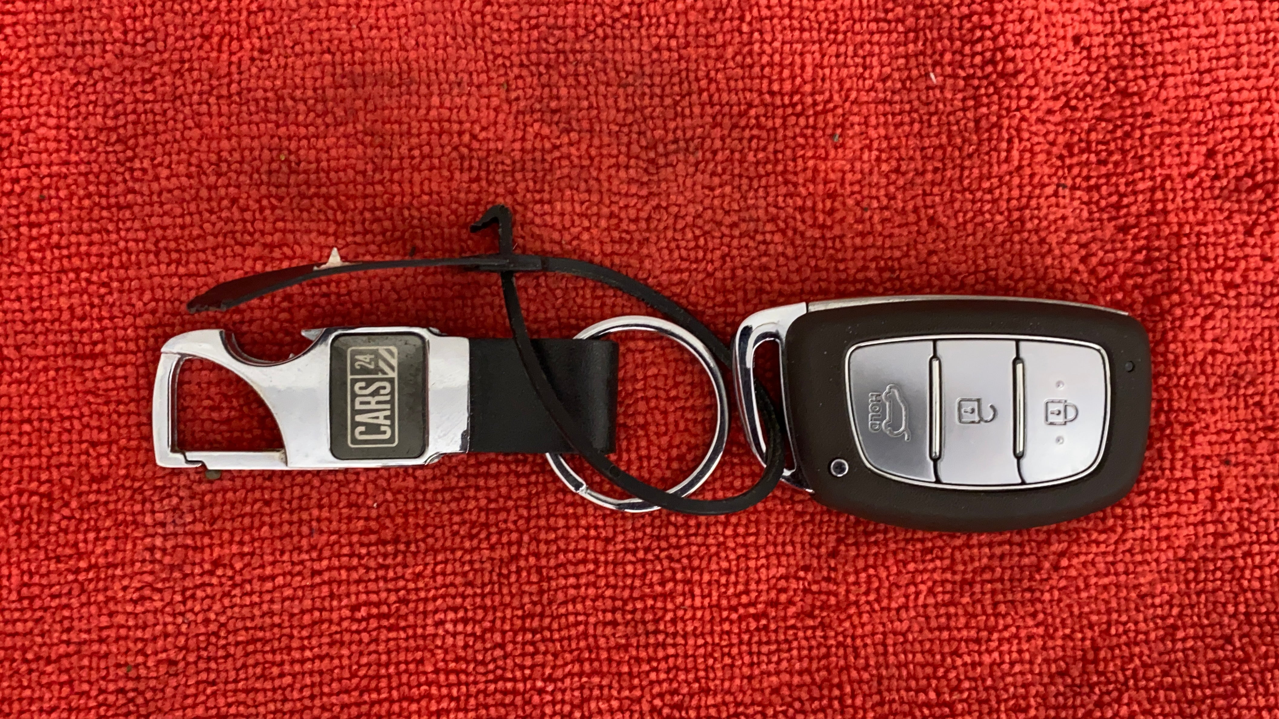 Car key fob of a Hyundai Creta 2018-2023