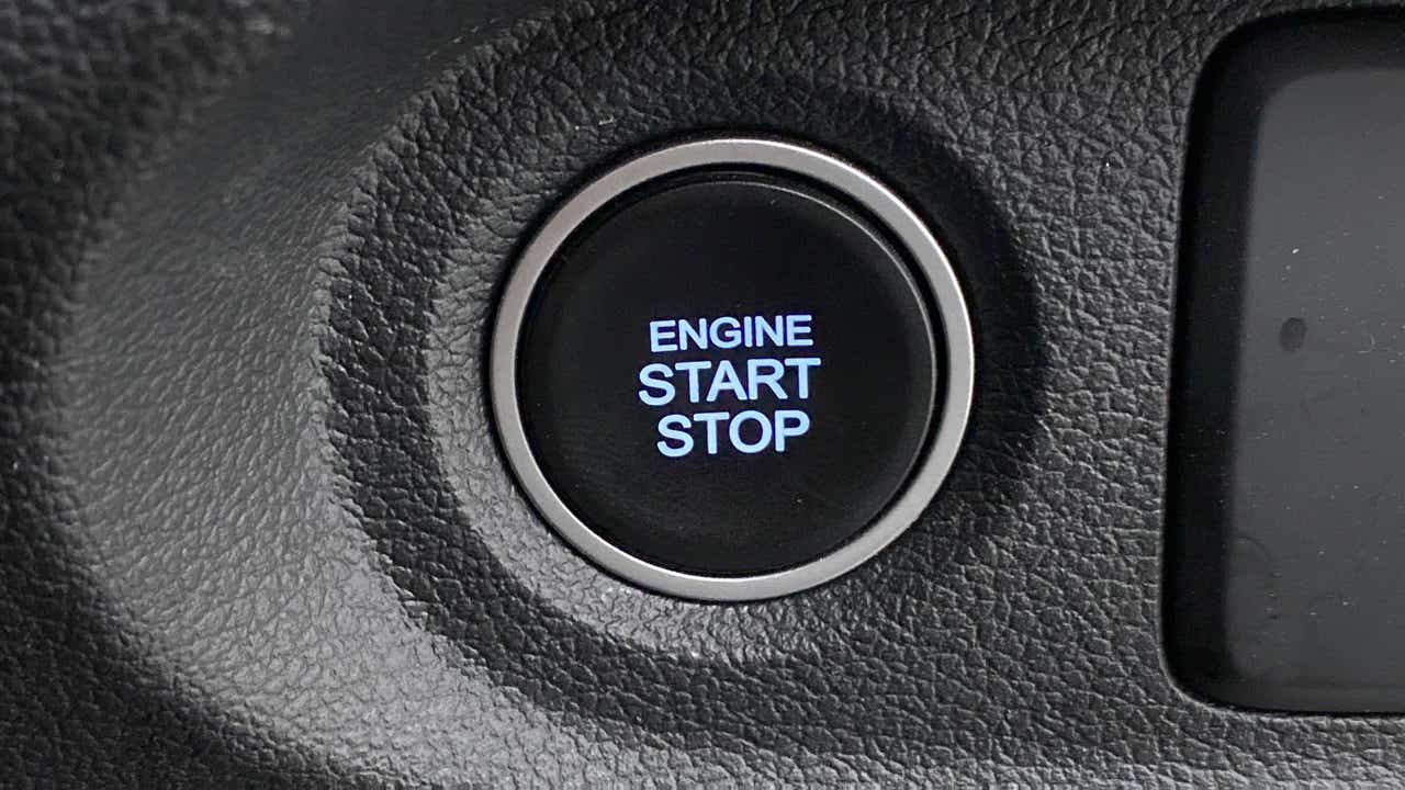 Engine start stop button of a Hyundai Creta 2018-2023