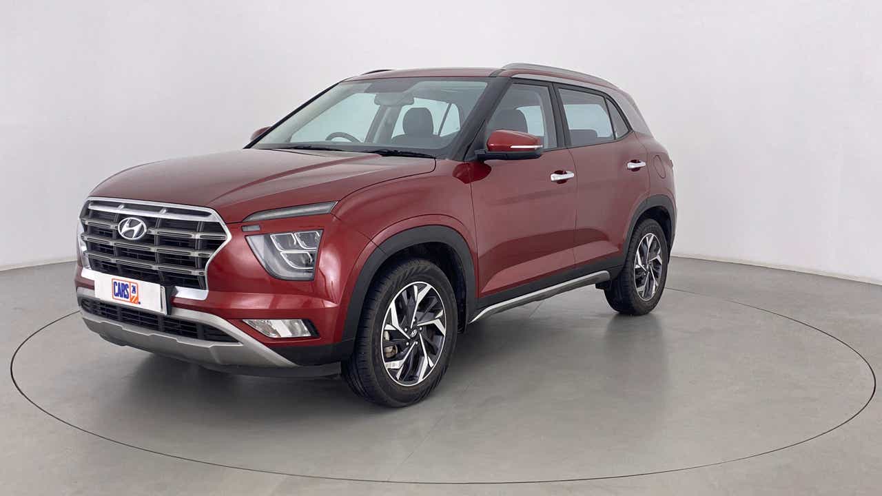 Front three-quarter view of a Hyundai Creta 2018-2023