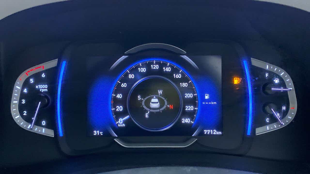 Instrument cluster of a Hyundai Creta 2018-2023