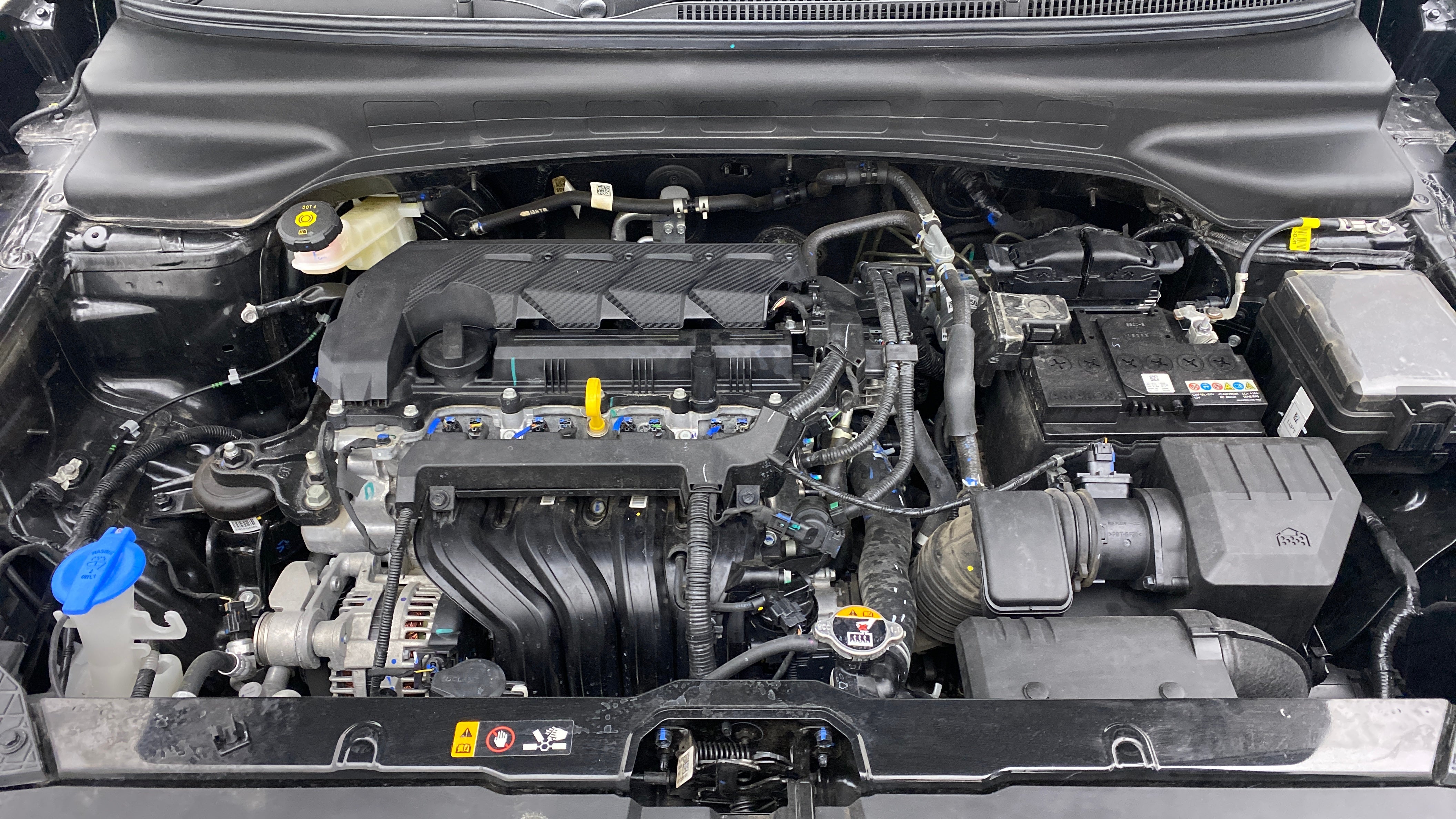 Engine bay of a Hyundai Creta 2018-2023
