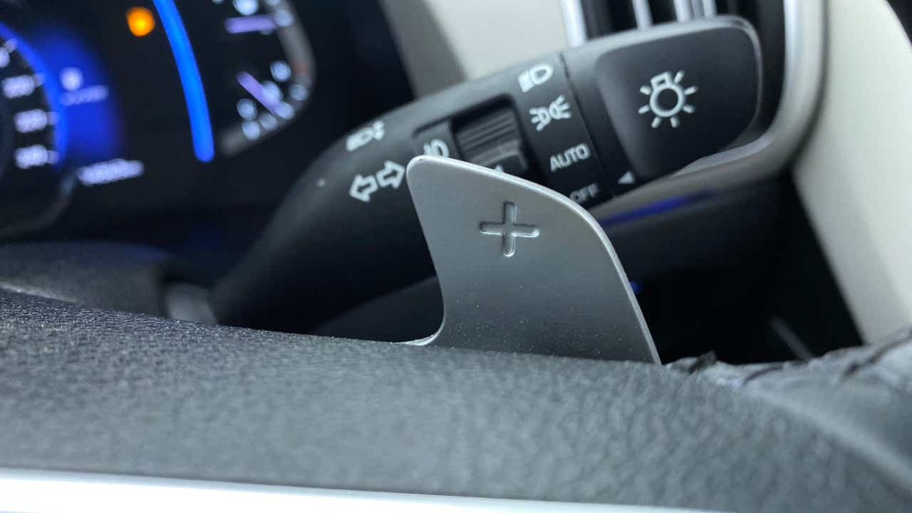 Gear up paddle shifter of a Hyundai Creta 2018-2023