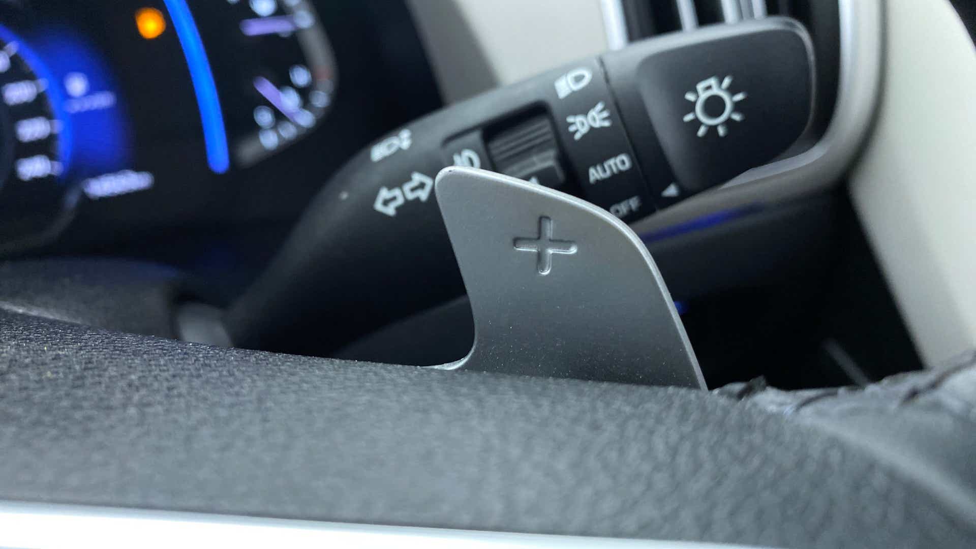 Gear up paddle shifter of a Hyundai Creta 2018-2023
