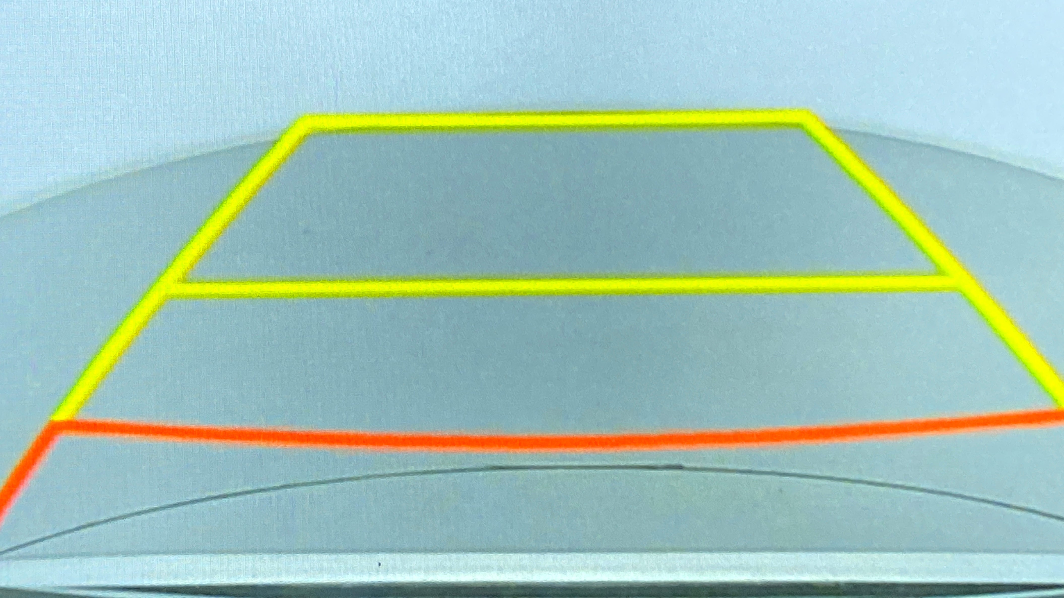 Reverse parking camera view of a Hyundai Creta 2018-2023