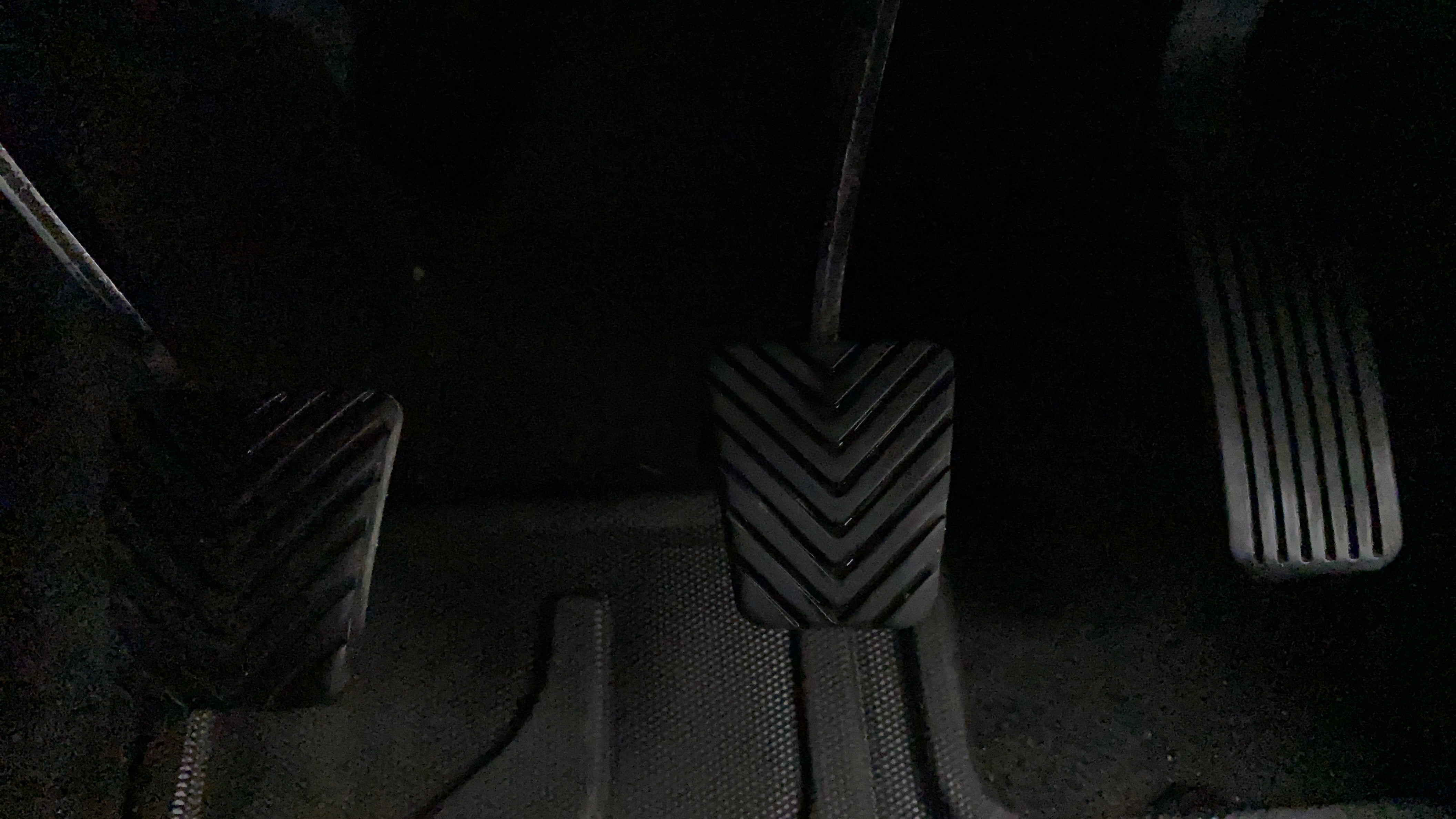 Foot pedals of a Hyundai Creta 2018-2023