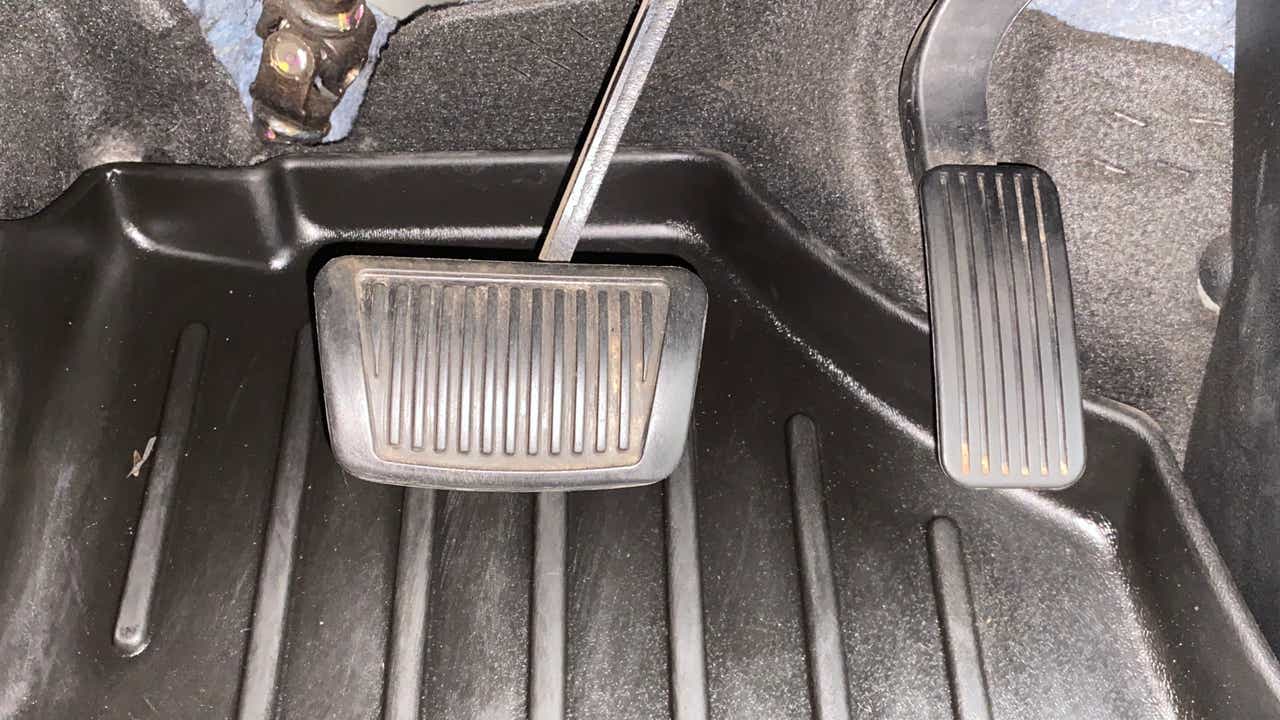 Foot pedal area of a Hyundai Creta 2018-2023