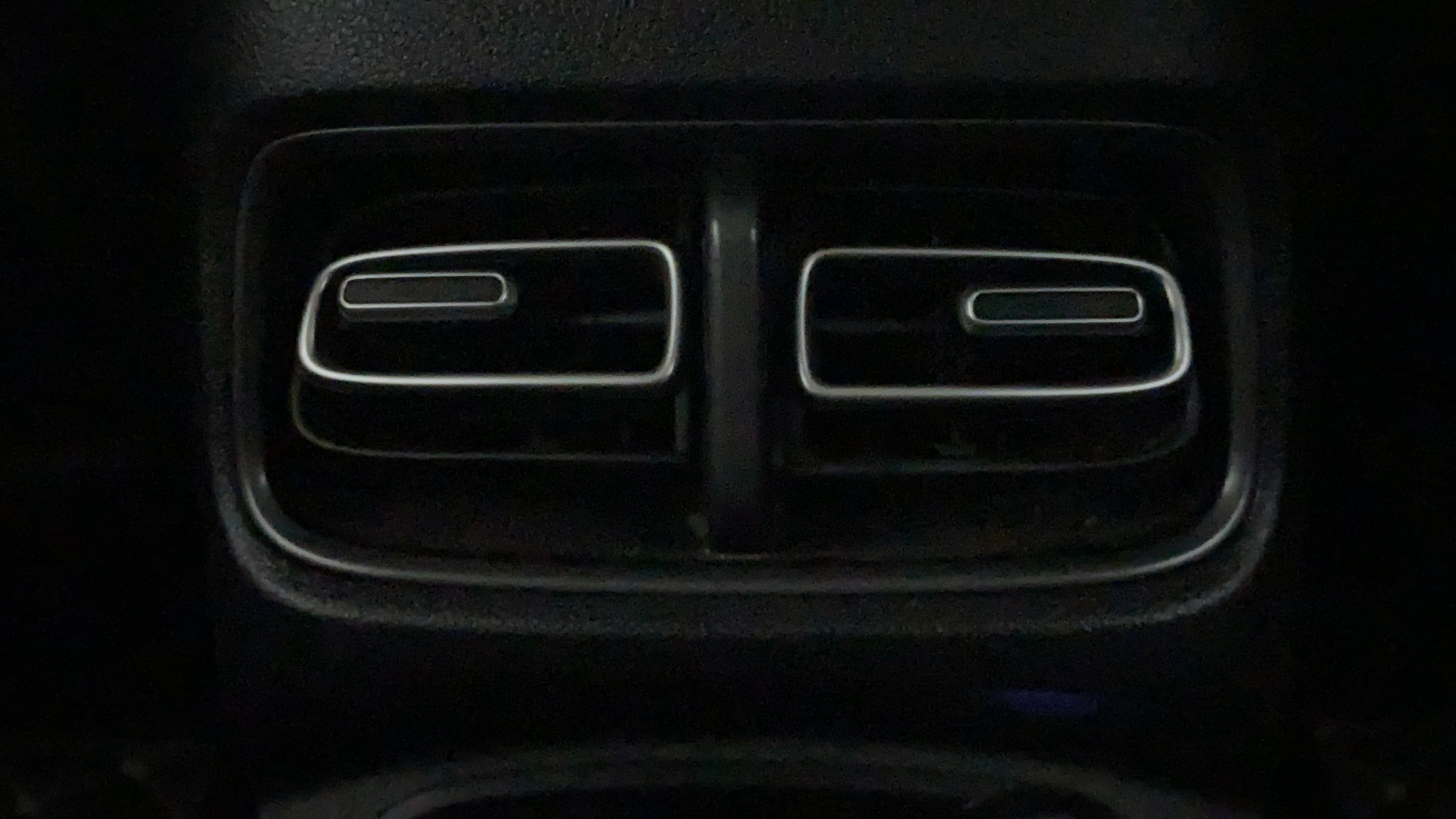 Air conditioning vent close-up of a Hyundai Creta 2018-2023