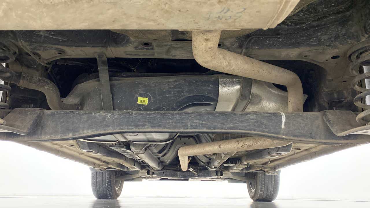 Undercarriage view of a Hyundai Creta 2018-2023