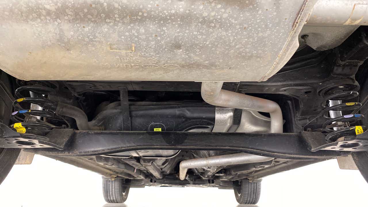 Undercarriage view of a Hyundai Creta 2018-2023