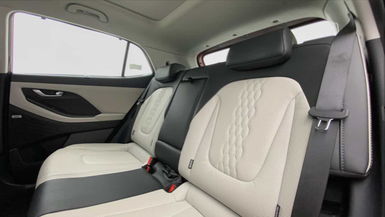 Rear seat view of a Hyundai Creta 2018-2023