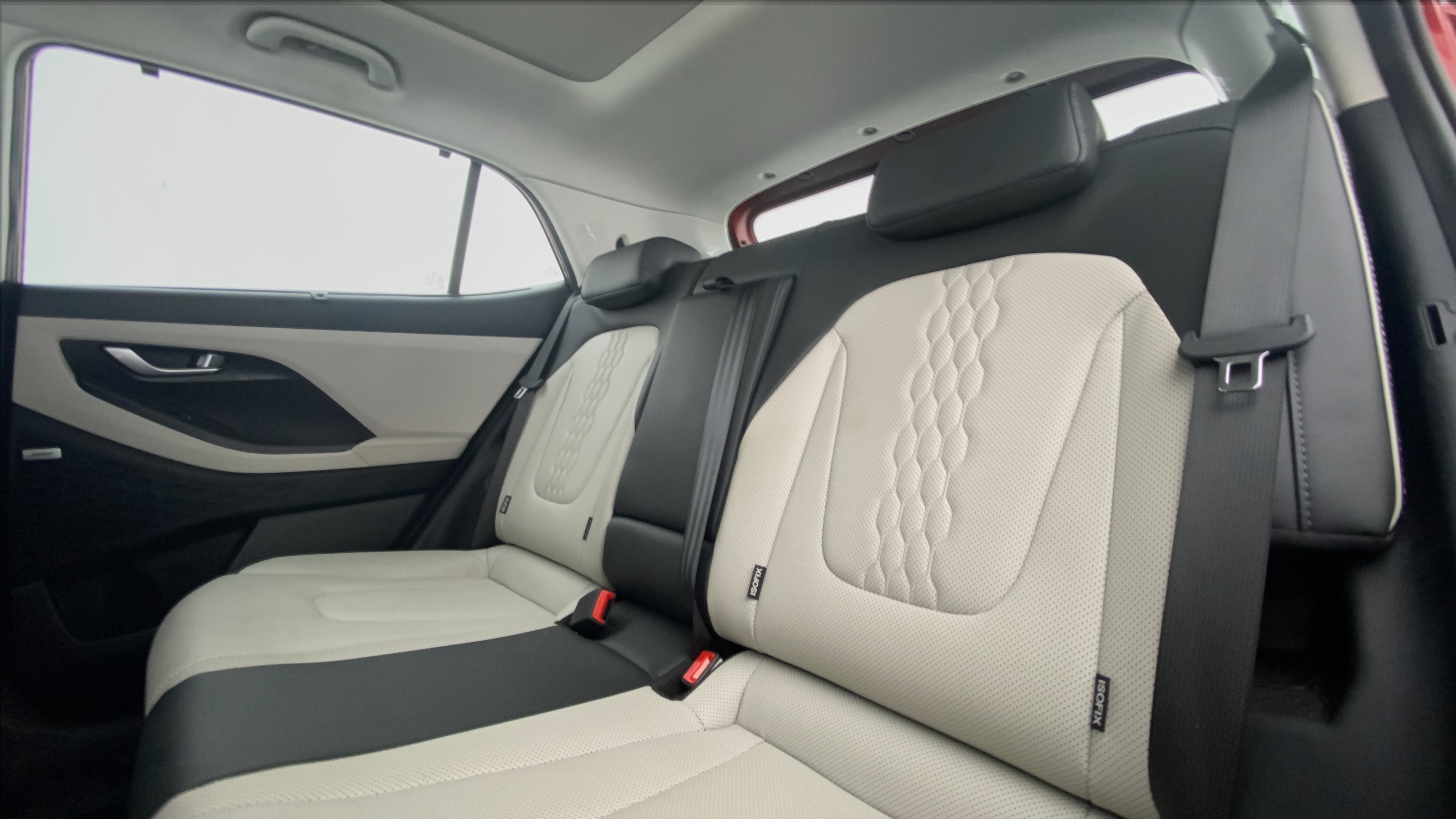Rear seat view of a Hyundai Creta 2018-2023