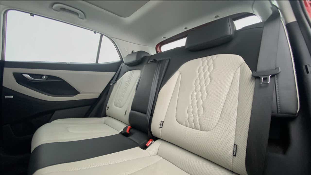 Rear seat view of a Hyundai Creta 2018-2023