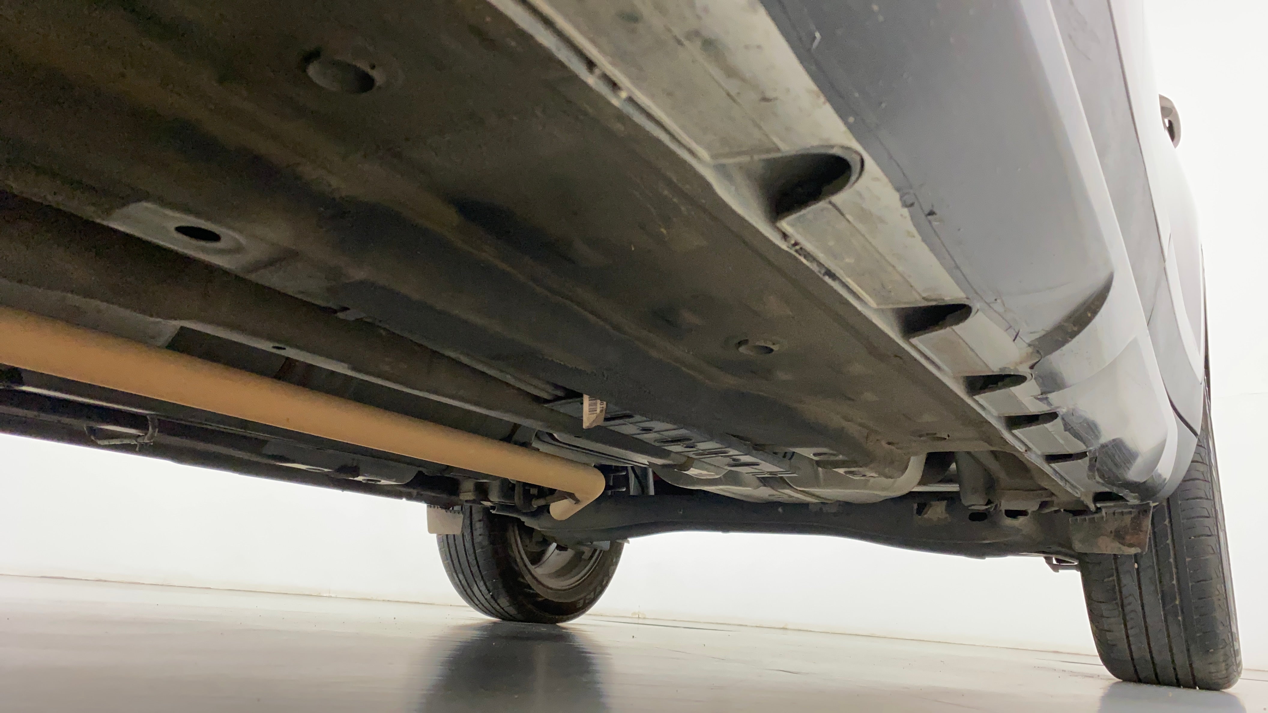 Undercarriage view of a Hyundai Creta 2018-2023