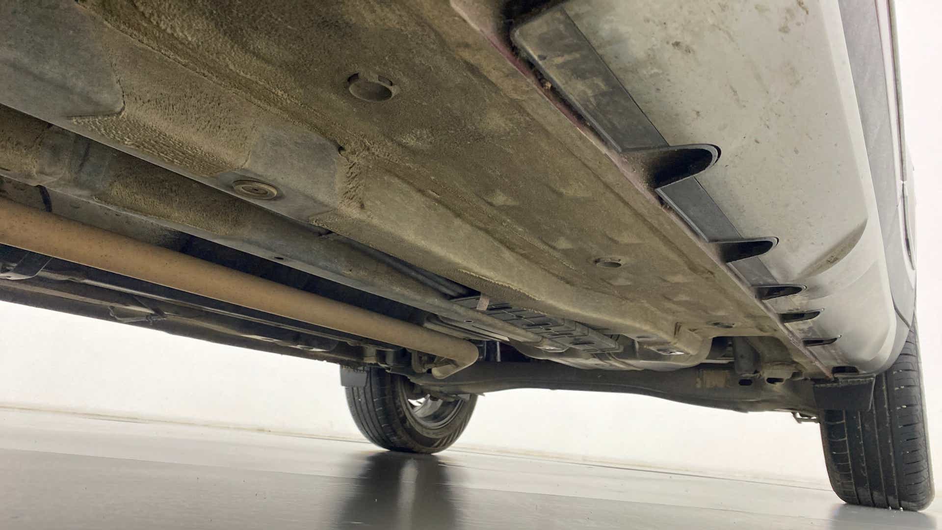 Undercarriage view of a Hyundai Creta 2018-2023