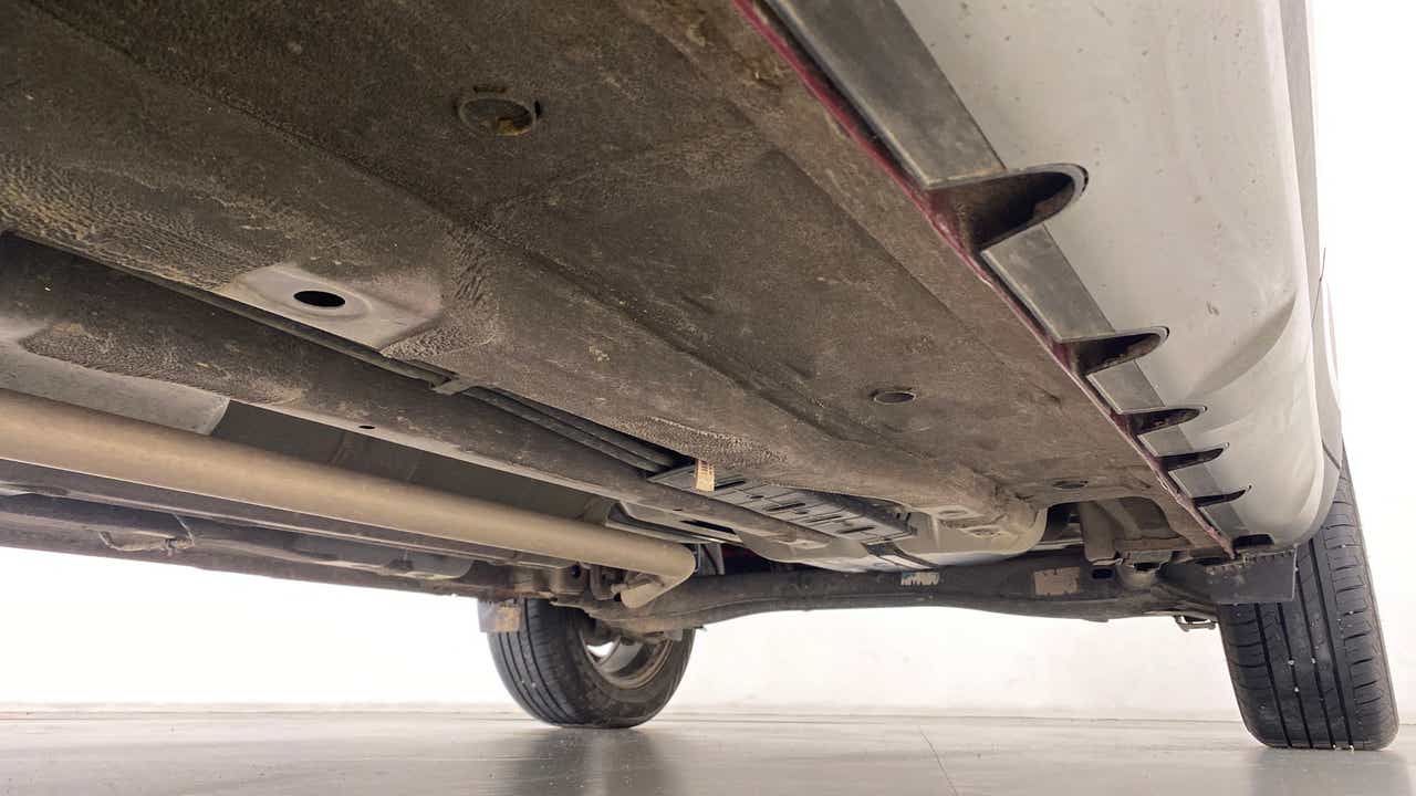 Underside view of a Hyundai Creta 2018-2023
