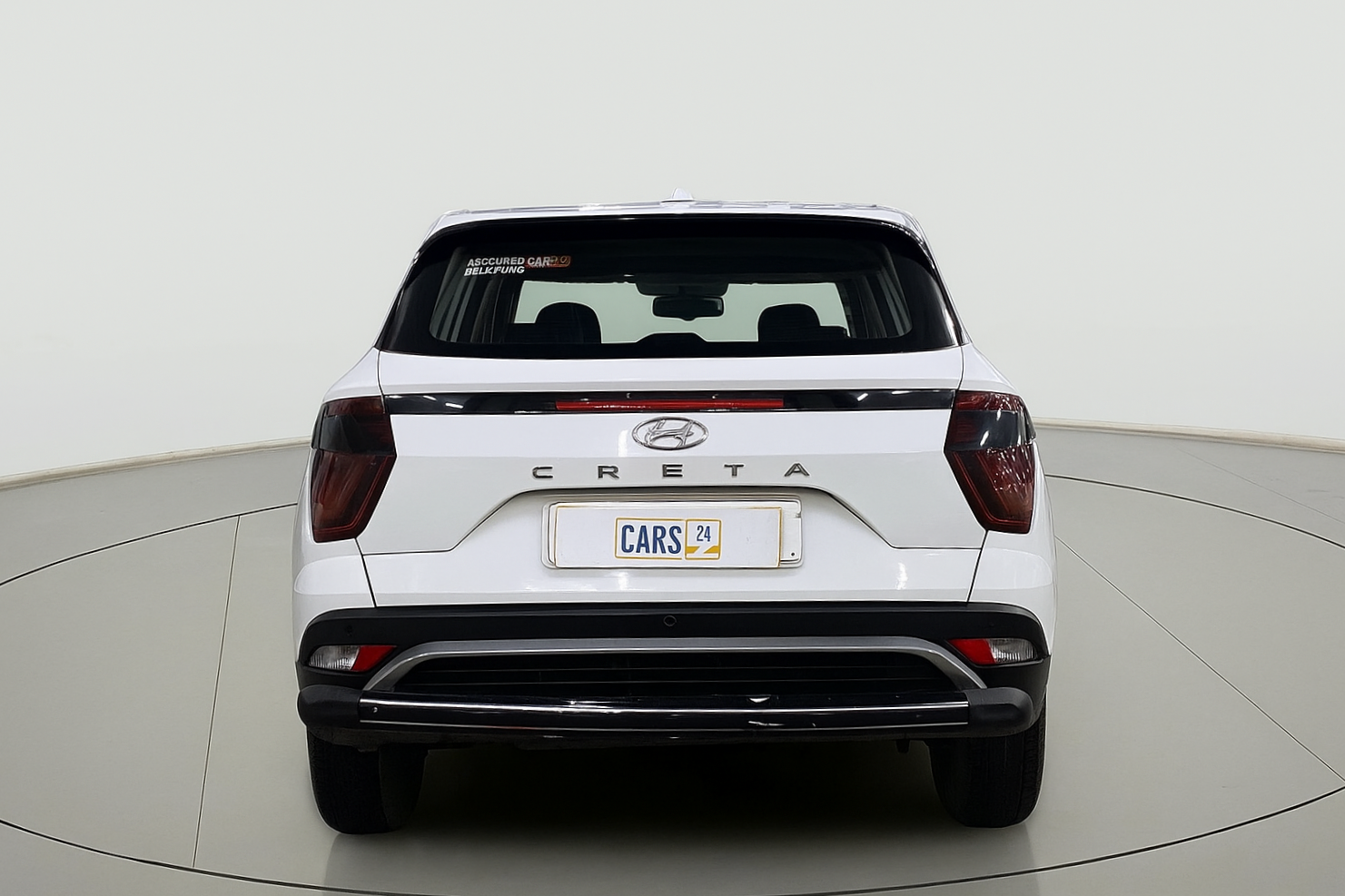 Rear view of a Hyundai Creta 2018-2023