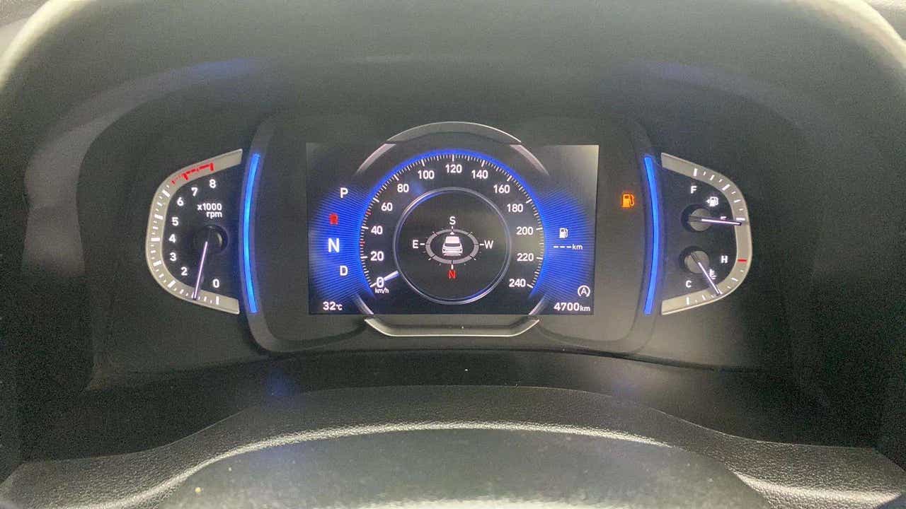 Instrument cluster of a Hyundai Creta 2018-2023