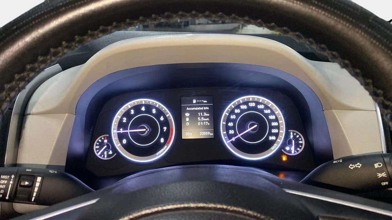 Instrument cluster of a Hyundai Creta 2018-2023