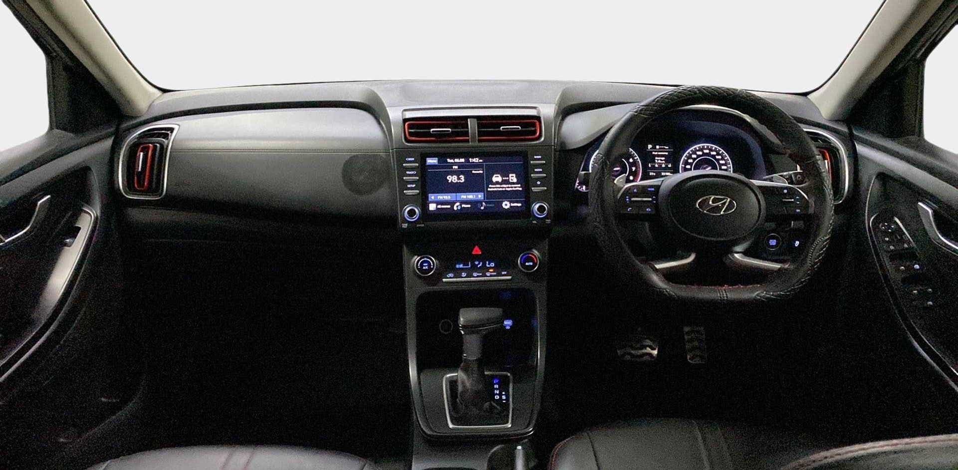 Interior dashboard of a Hyundai Creta 2018-2023