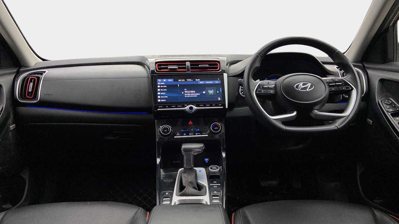 Interior dashboard of a Hyundai Creta 2018-2023
