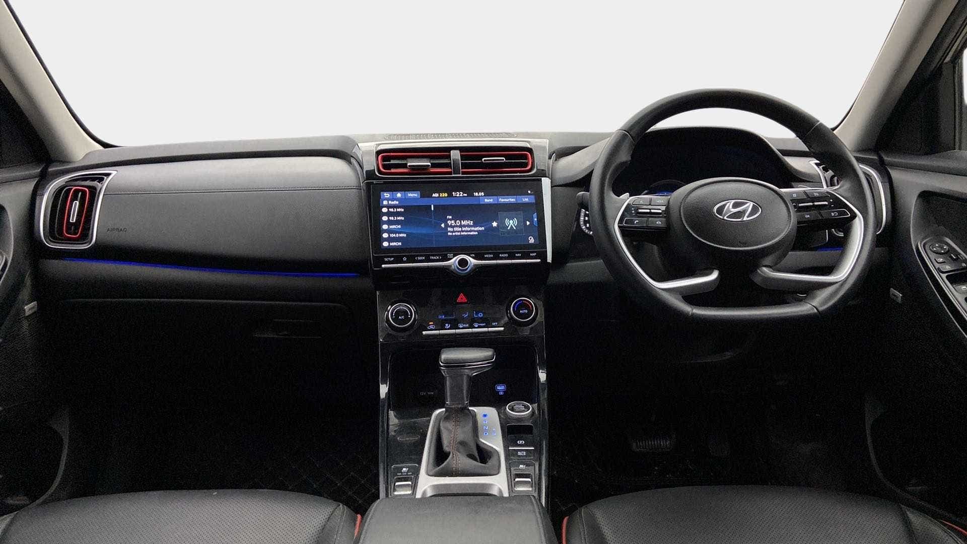 Interior dashboard of a Hyundai Creta 2018-2023