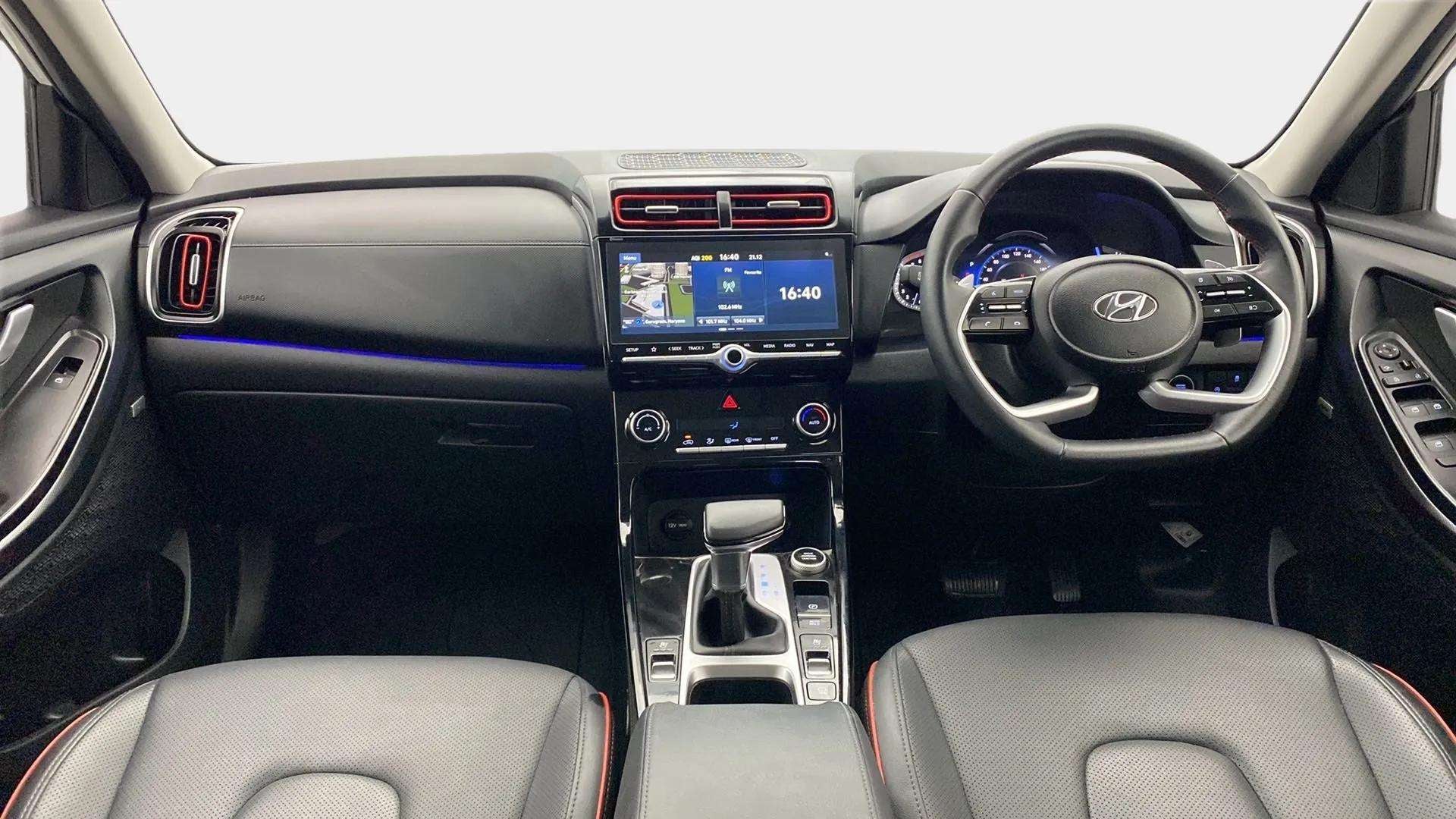 Interior dashboard of a Hyundai Creta 2018-2023