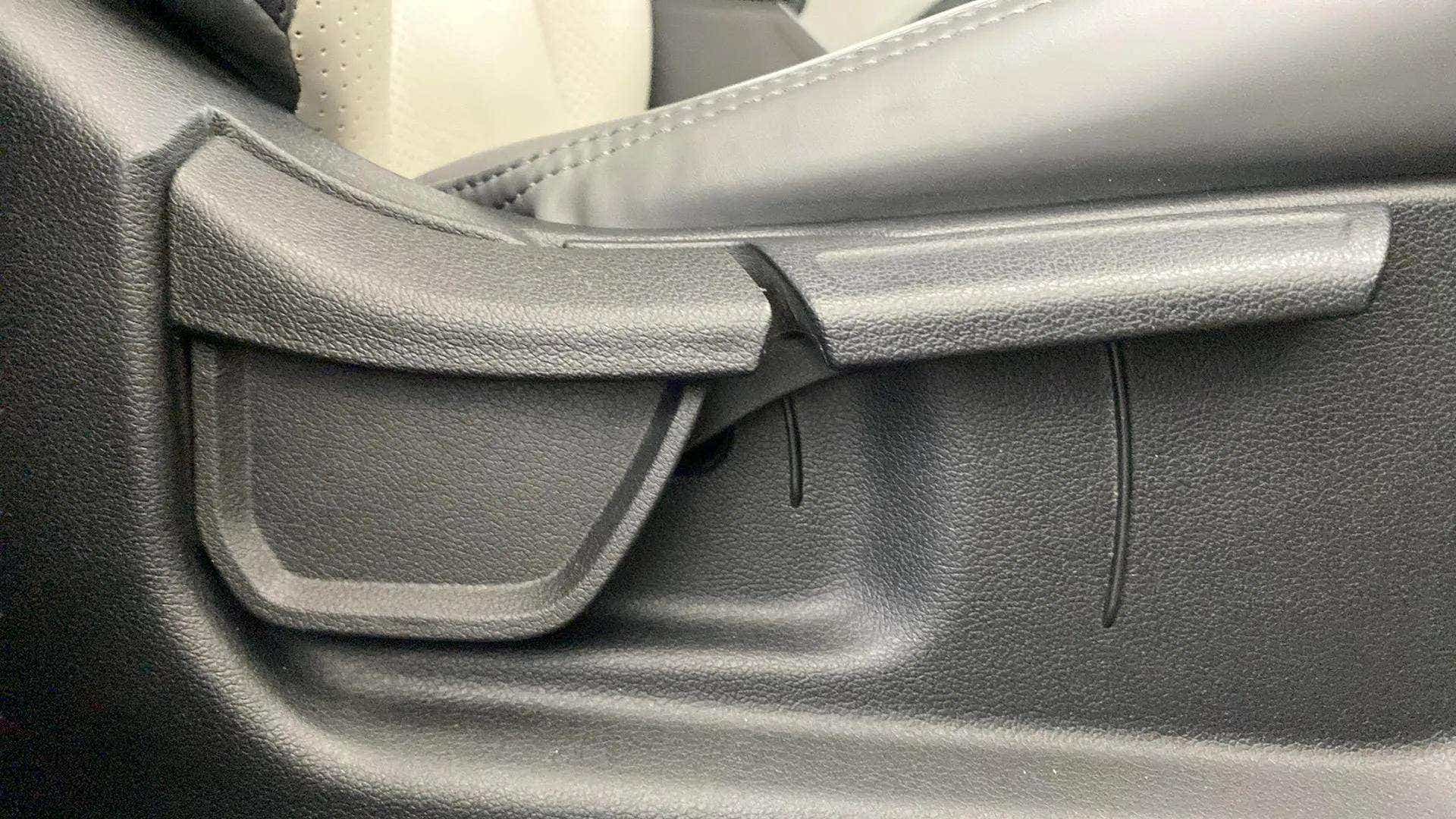 Seat adjustment lever area of a Hyundai Creta 2018-2023