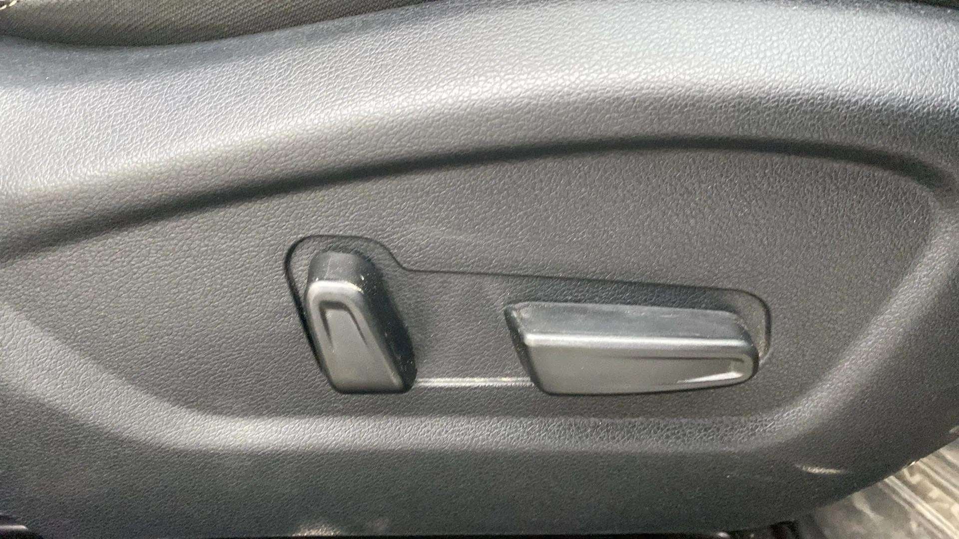 Power seat adjustment controls of a Hyundai Creta 2018-2023