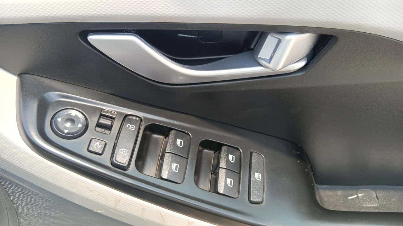 Driver side door controls of a Hyundai Creta