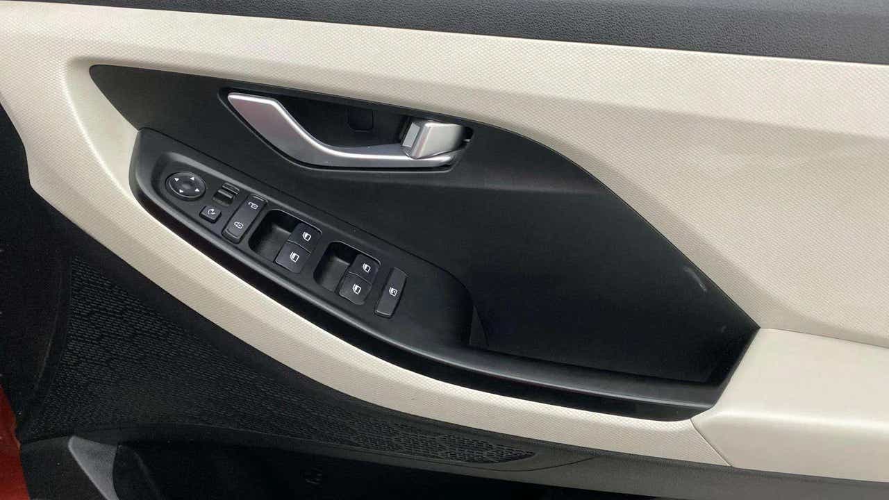 Driver side door controls of a Hyundai Creta 2018-2023