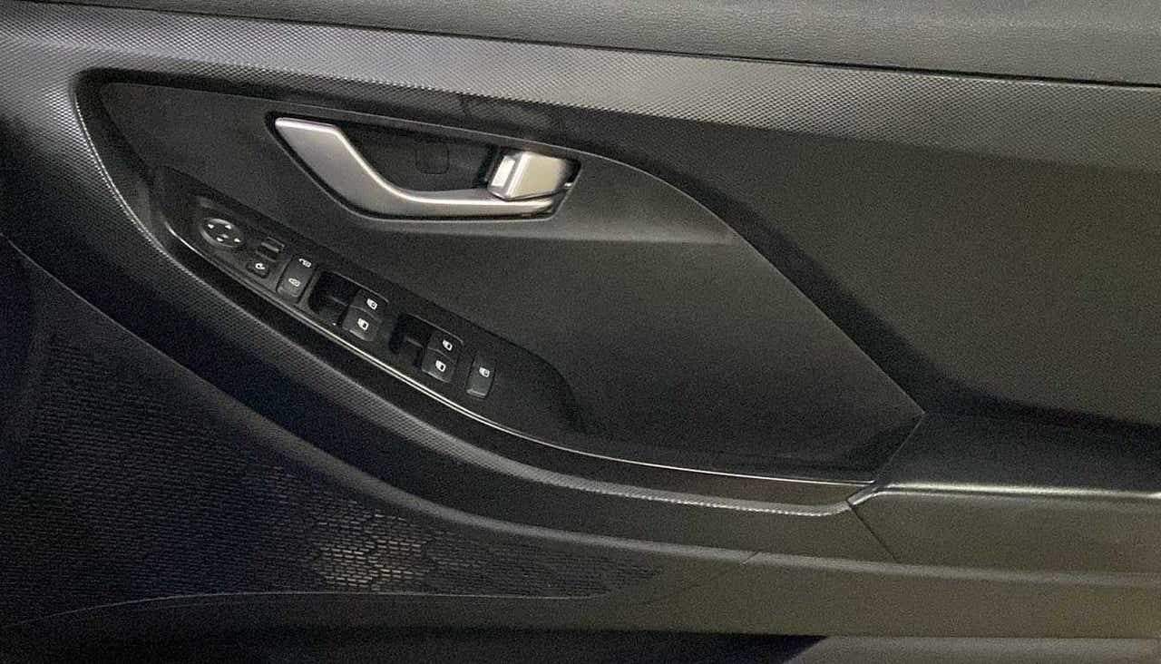 Interior driver door controls of a Hyundai Creta 2018-2023