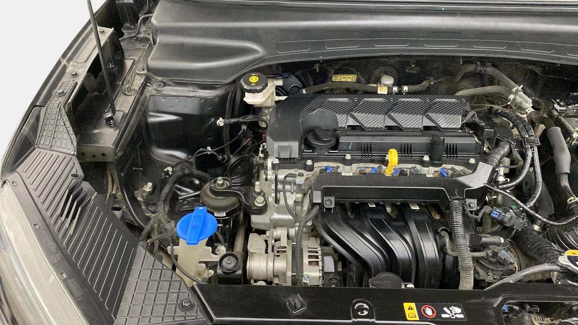 Engine bay of a Hyundai Creta 2018-2023