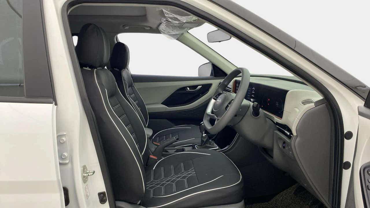 Front interior view of a Hyundai Creta