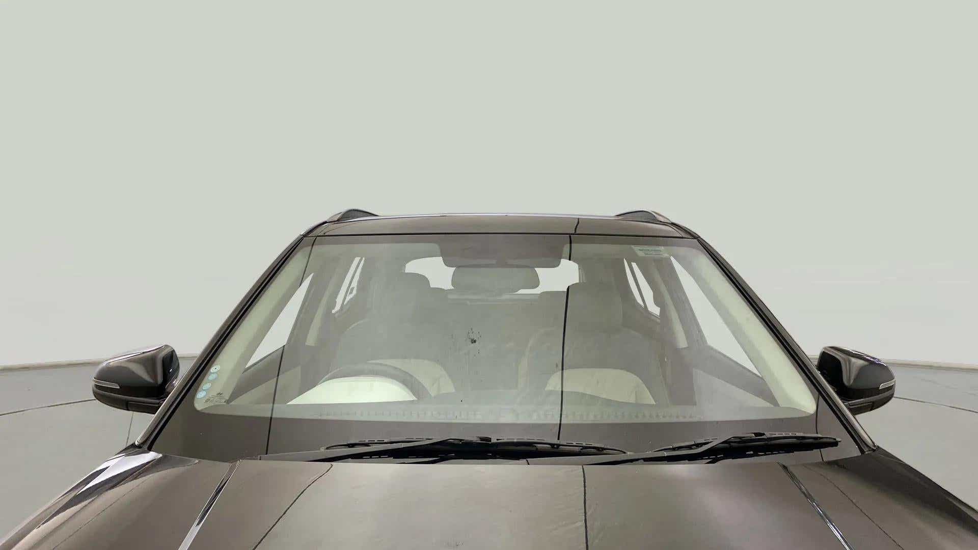 Front windshield view of a Hyundai Creta 2018-2023