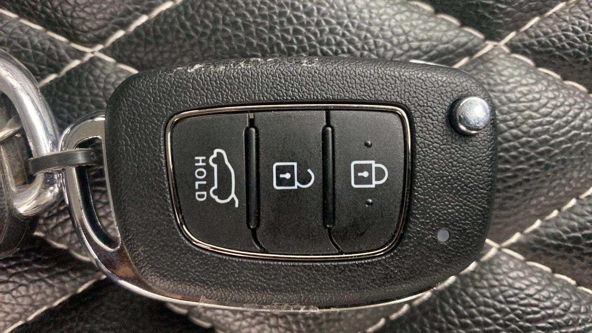 Close-up of a Hyundai Creta 2018-2023 car key