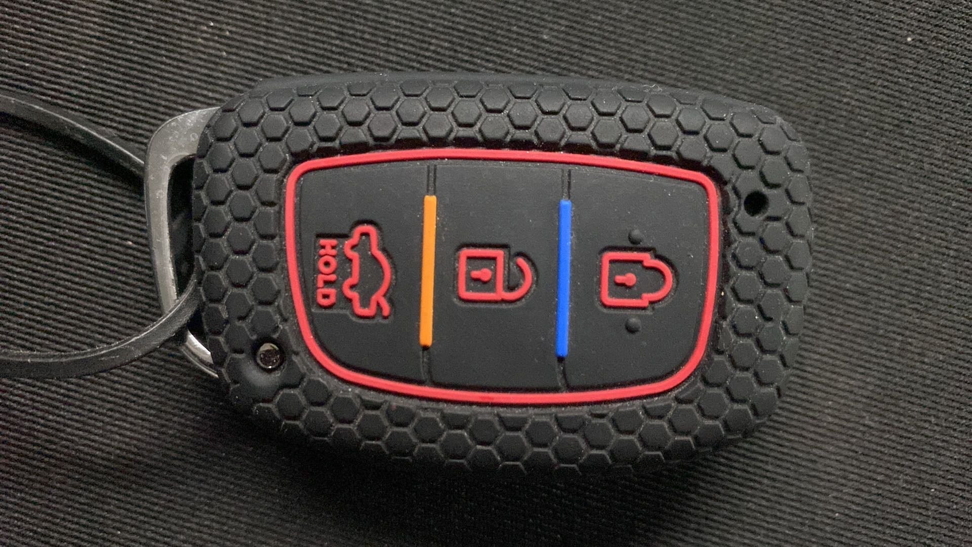 Close-up of a Hyundai Creta 2018-2023 car key fob