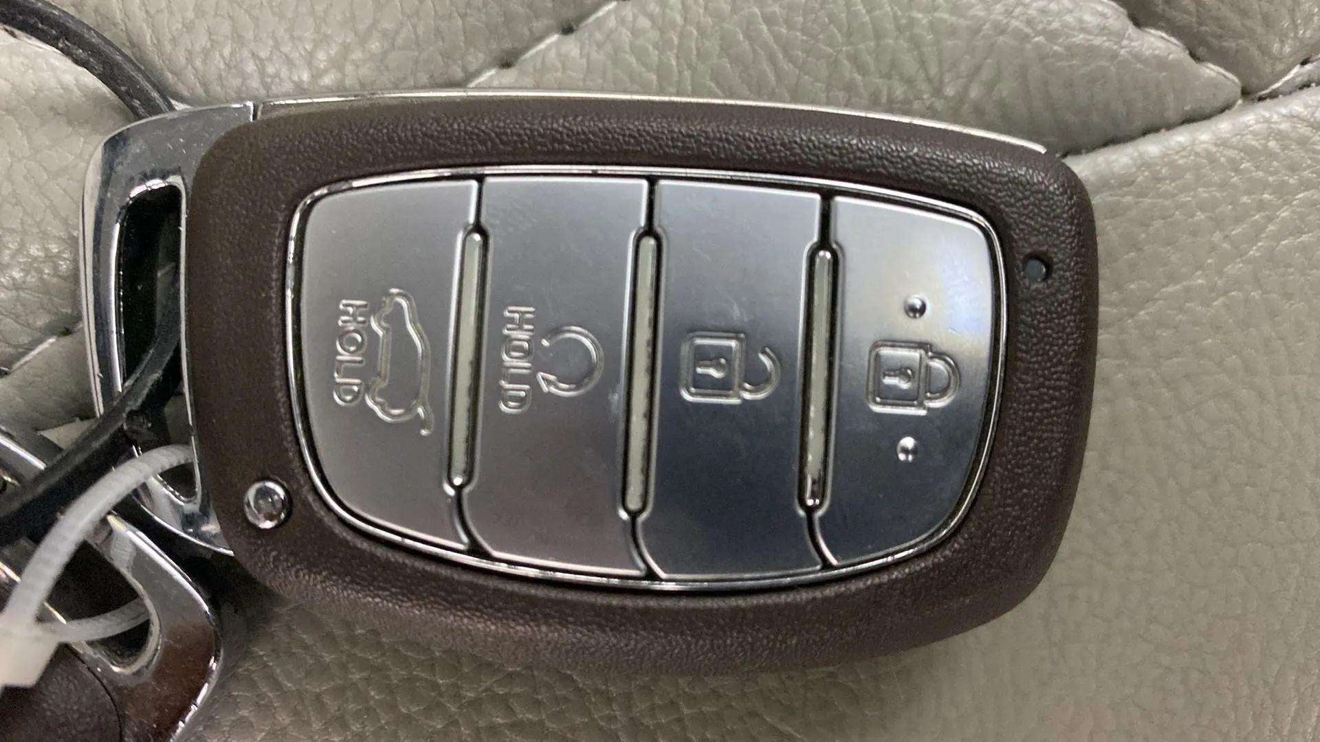 Close-up of a Hyundai Creta 2018-2023 key fob