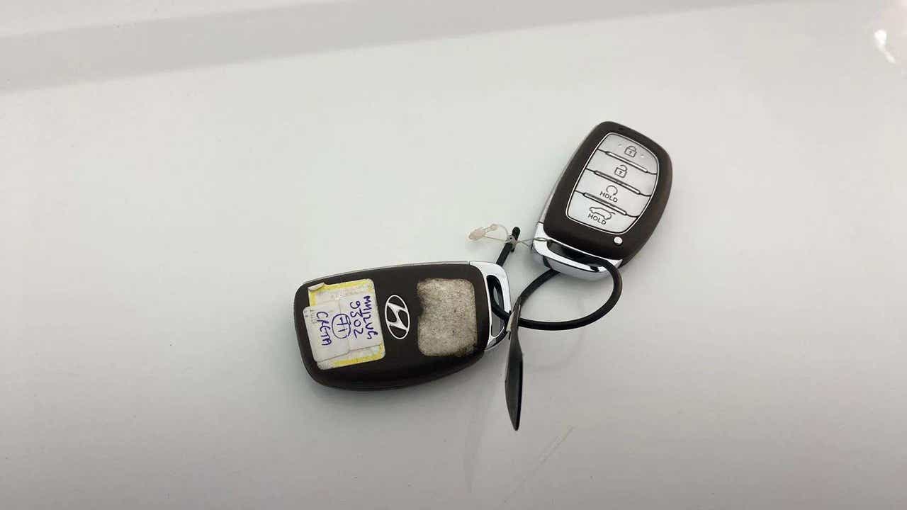 Car key fob of a Hyundai Creta 2018-2023