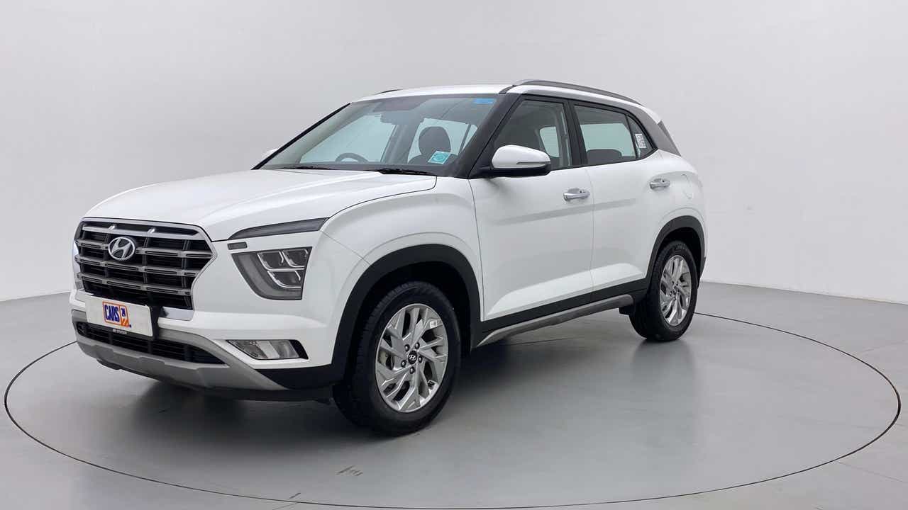 Front three-quarter view of a Hyundai Creta 2018-2023