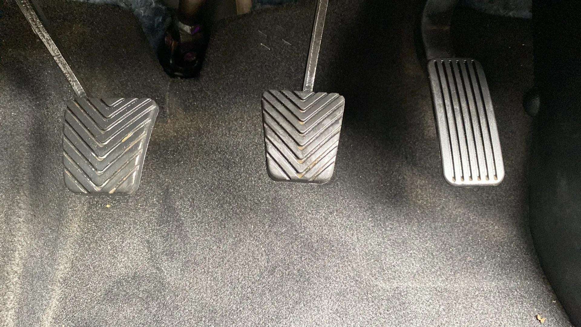 Pedals area of a Hyundai Creta 2018-2023