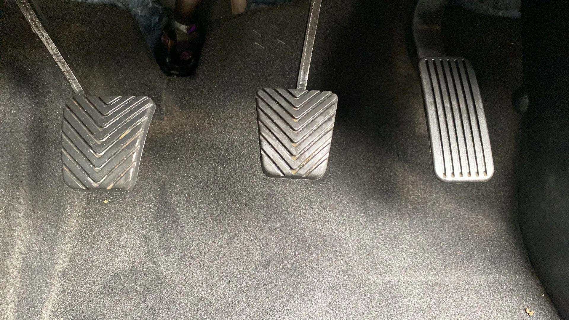 Pedals area of a Hyundai Creta 2018-2023